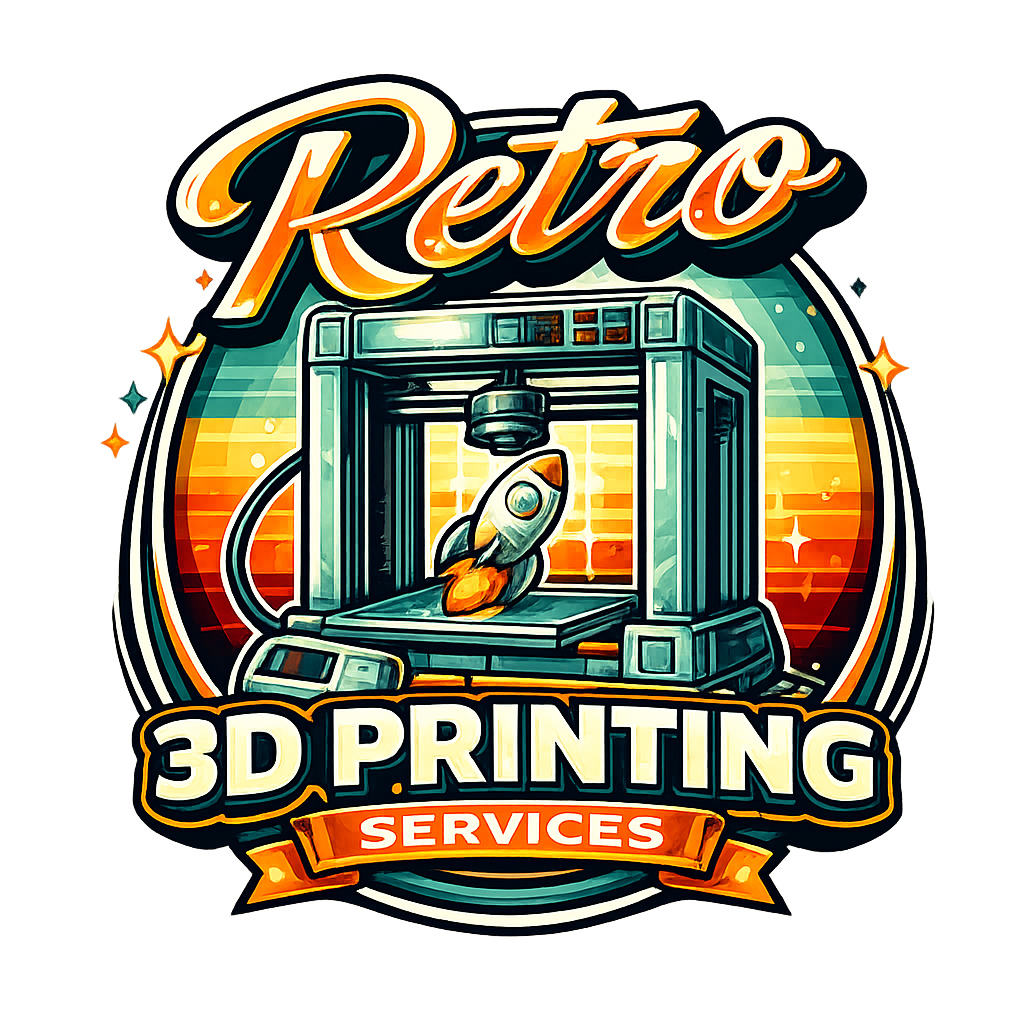 Retro 3D Logo